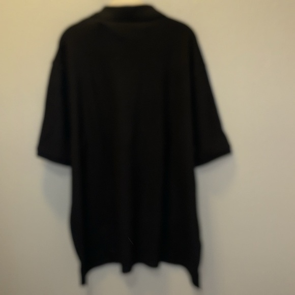 Saddlebred Black Perfect Polo Shirt Easy Care Relaxed Fit Men’s Sz 2X NWT - Picture 8 of 9